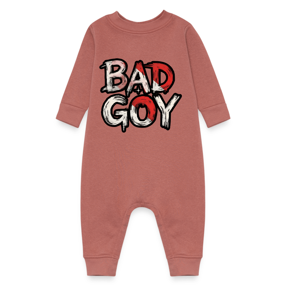 BG BRUSHSTROKE Baby Fleece One Piece - BAD GOYS CLUB