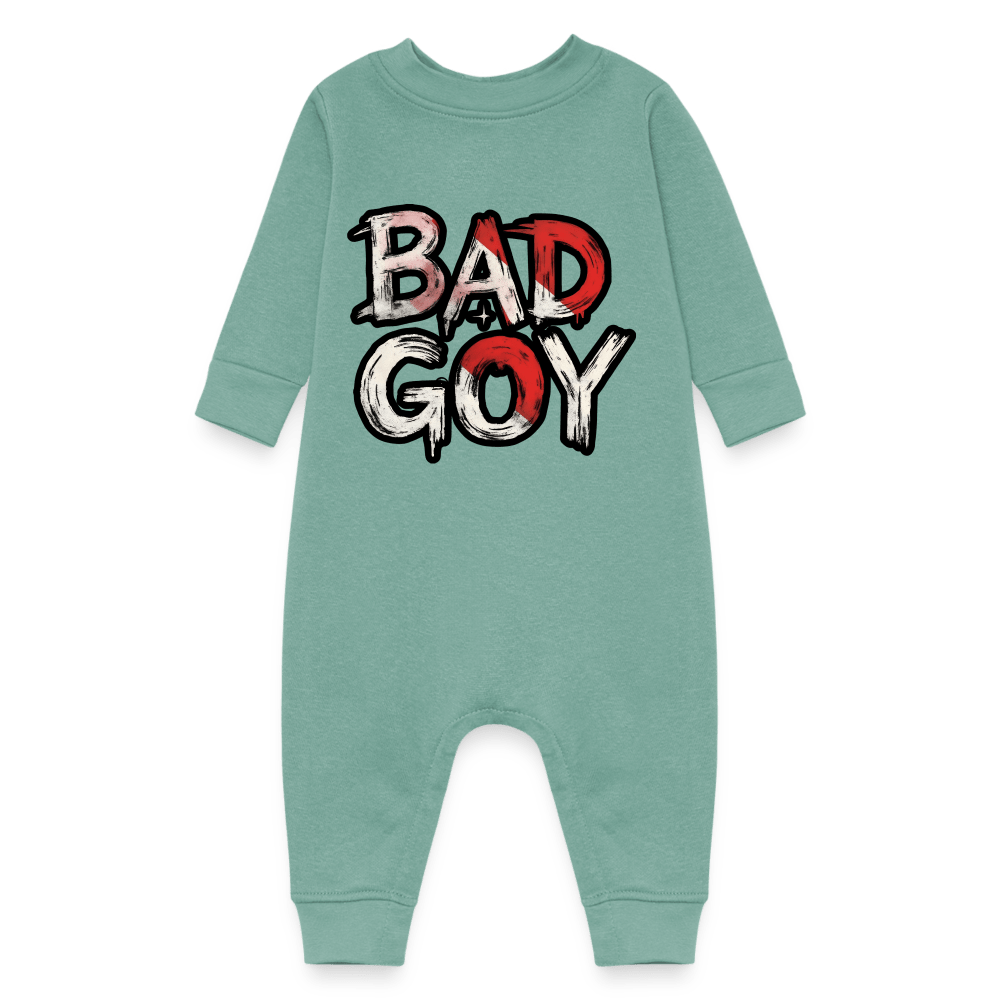 BG BRUSHSTROKE Baby Fleece One Piece - BAD GOYS CLUB