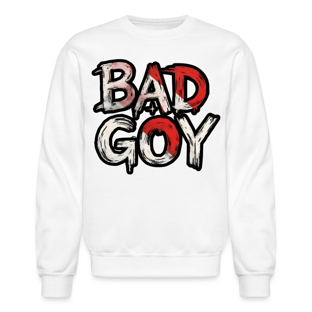 BG BRUSHSTROKE Crewneck Sweatshirt - BAD GOYS CLUB