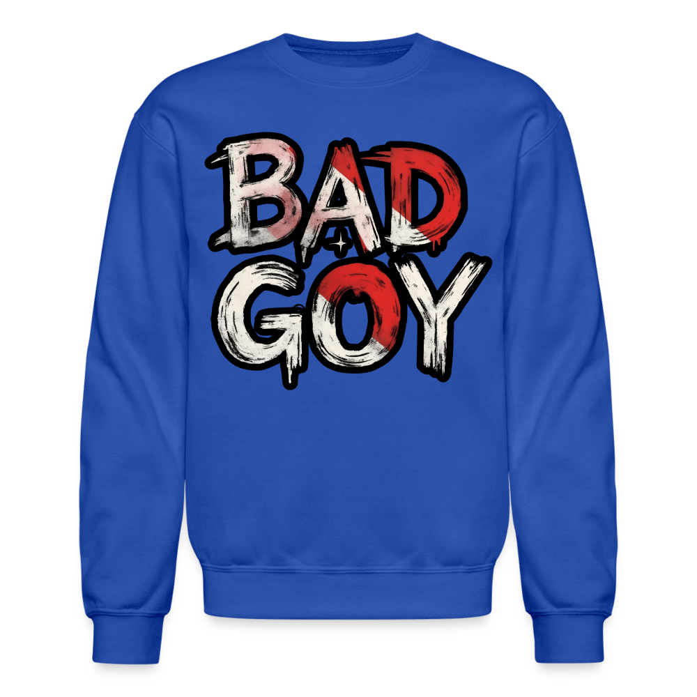 BG BRUSHSTROKE Crewneck Sweatshirt - BAD GOYS CLUB