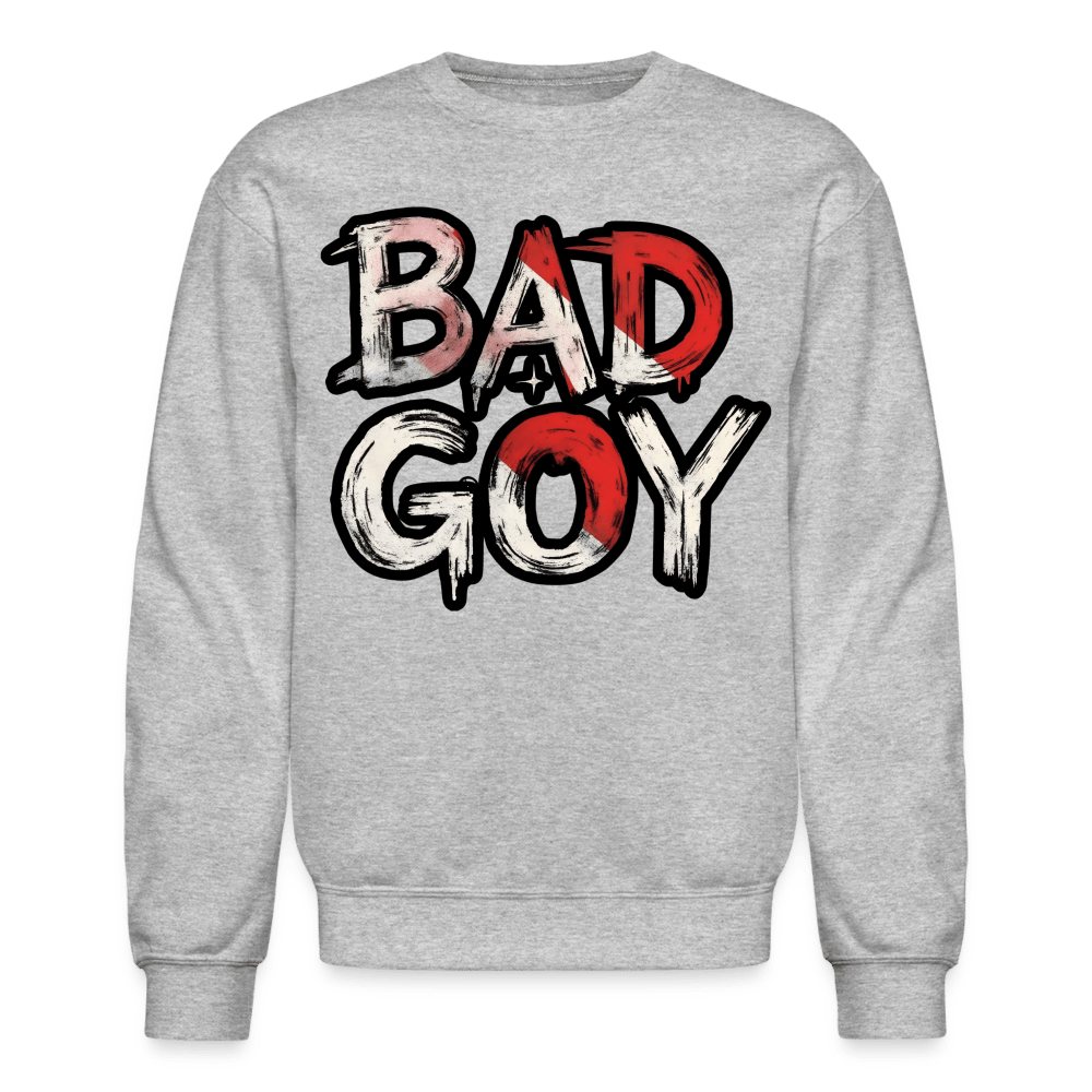 BG BRUSHSTROKE Crewneck Sweatshirt - BAD GOYS CLUB