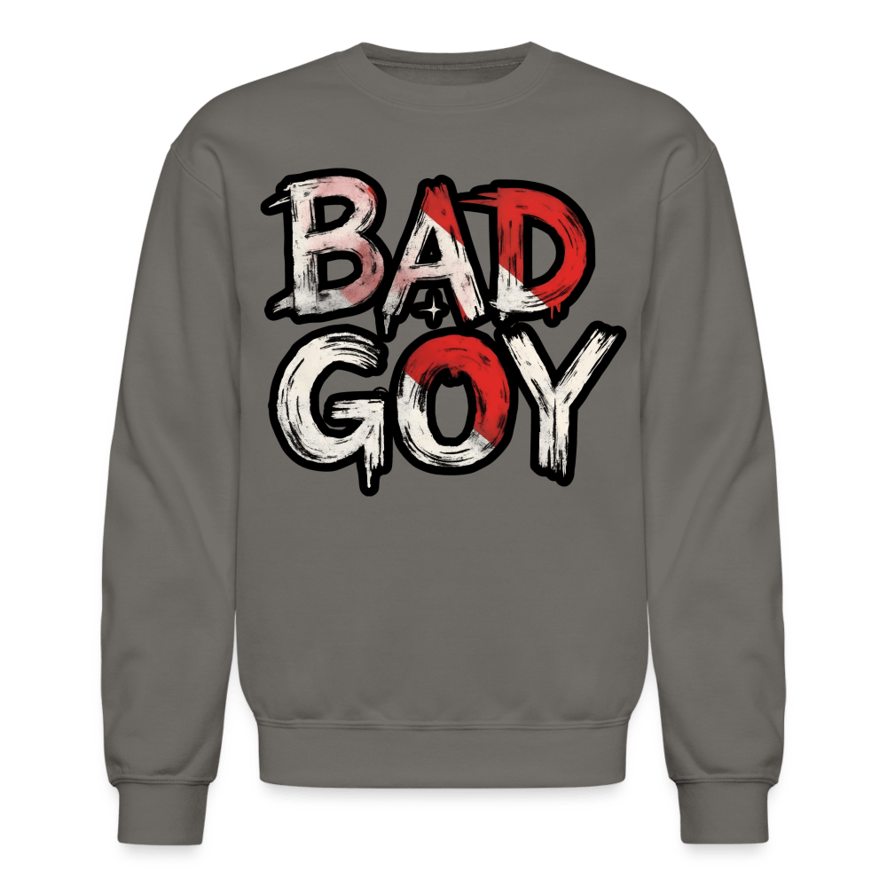 BG BRUSHSTROKE Crewneck Sweatshirt - BAD GOYS CLUB