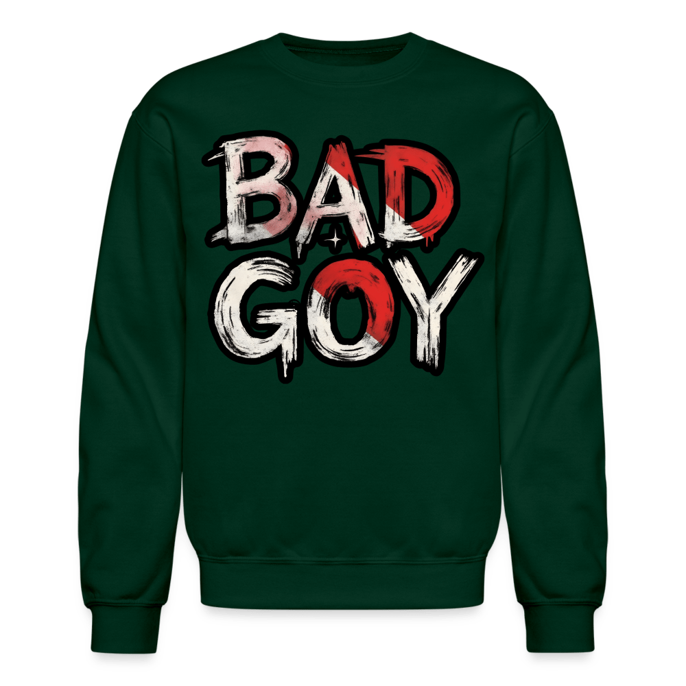 BG BRUSHSTROKE Crewneck Sweatshirt - BAD GOYS CLUB