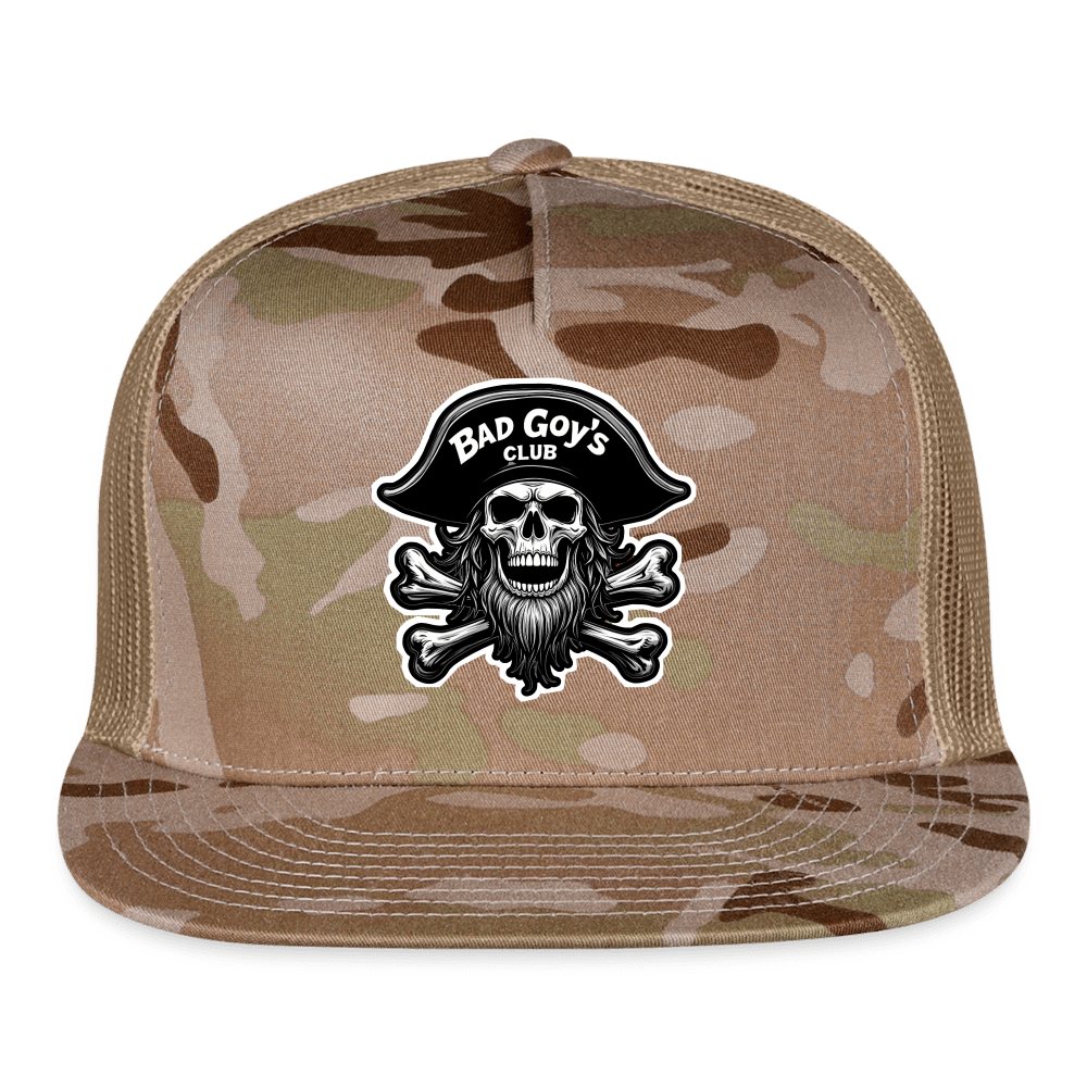 BGC PIRATE Trucker Hat - BAD GOYS CLUB