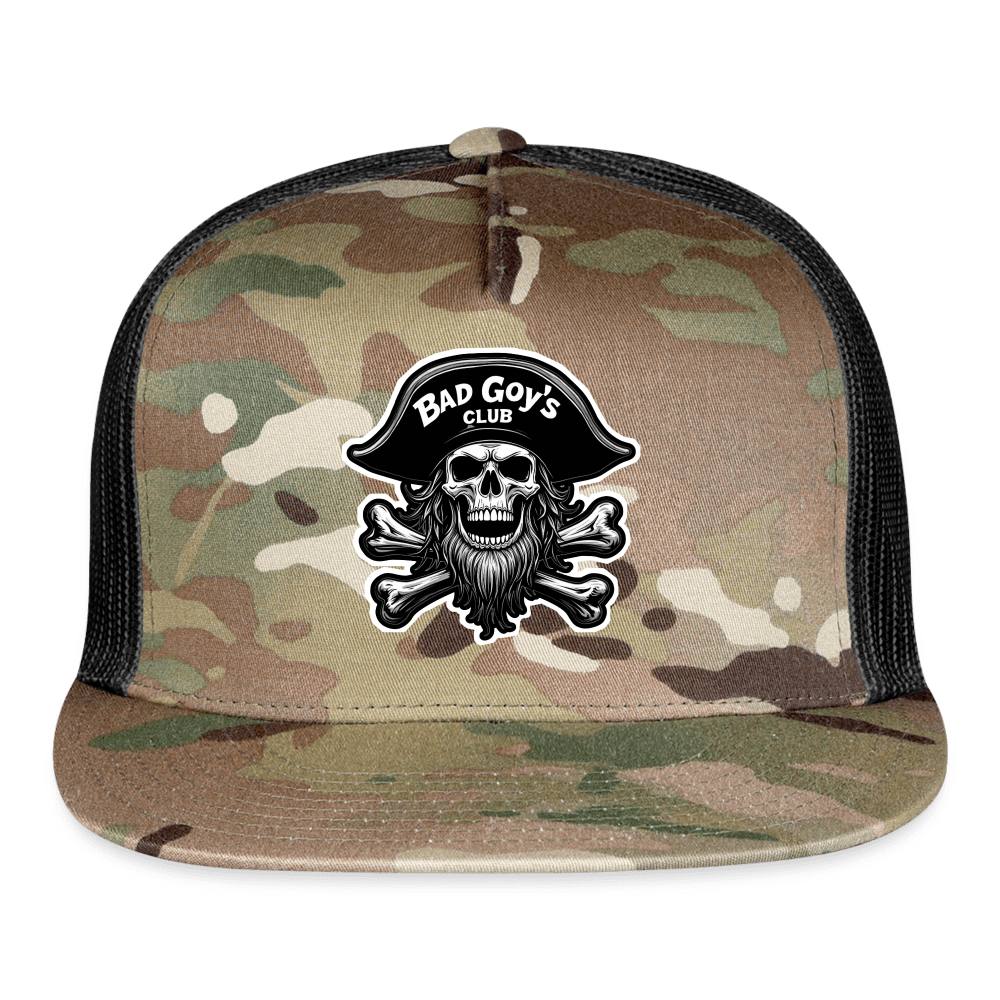 BGC PIRATE Trucker Hat - BAD GOYS CLUB