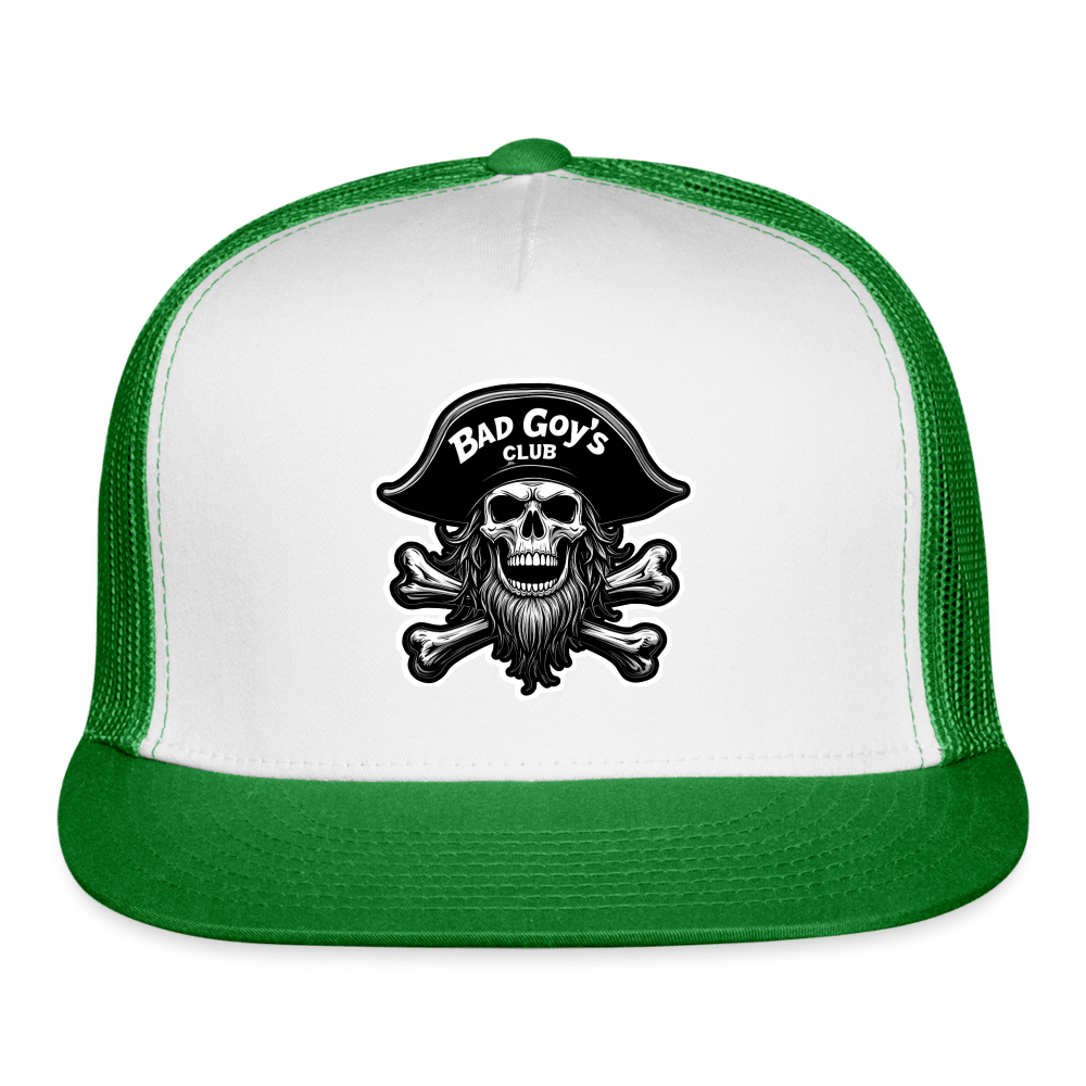 BGC PIRATE Trucker Hat - BAD GOYS CLUB