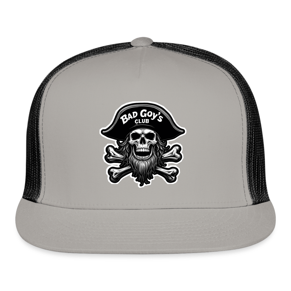 BGC PIRATE Trucker Hat - BAD GOYS CLUB