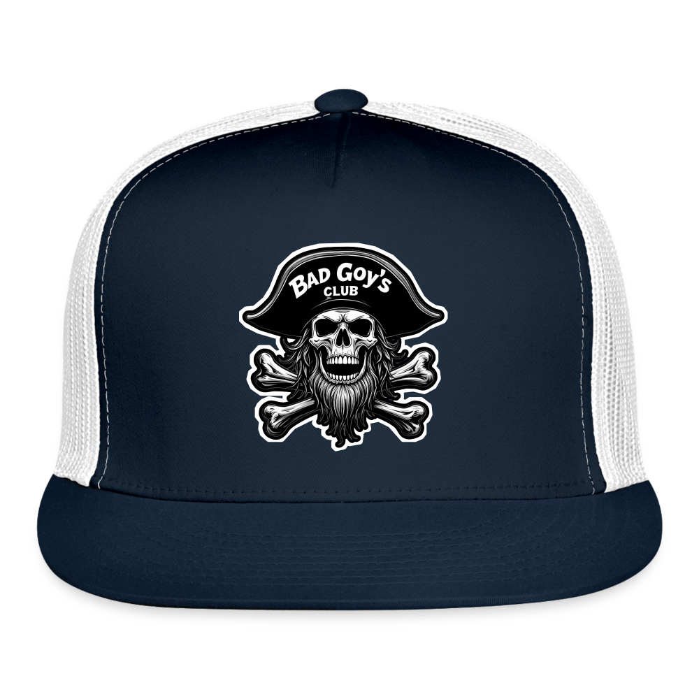 BGC PIRATE Trucker Hat - BAD GOYS CLUB