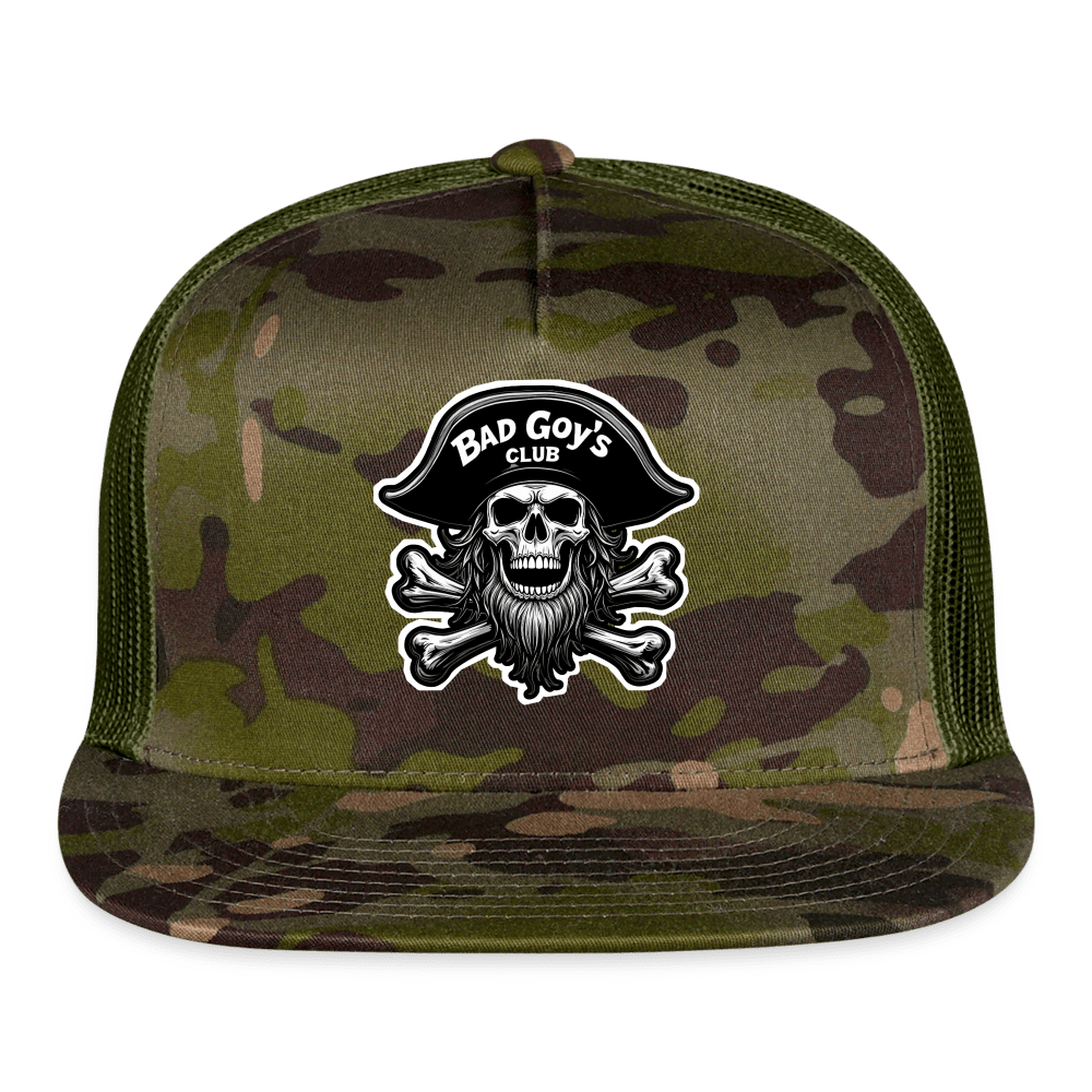 BGC PIRATE Trucker Hat - BAD GOYS CLUB