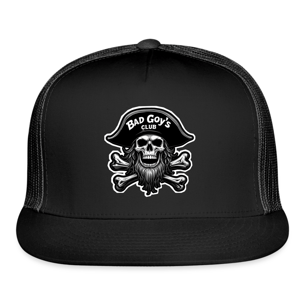 BGC PIRATE Trucker Hat - BAD GOYS CLUB