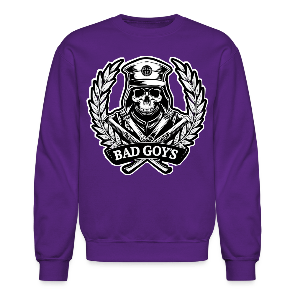 BGC WAR HERO Crewneck Sweatshirt - BAD GOYS CLUB