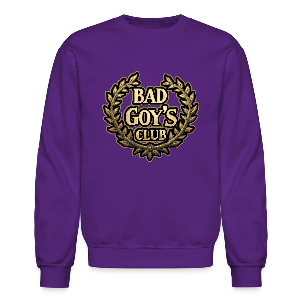 BGC WREATH Crewneck Sweatshirt - BAD GOYS CLUB