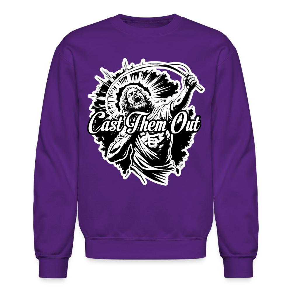 CAST THEM OUT Crewneck Sweatshirt - BAD GOYS CLUB