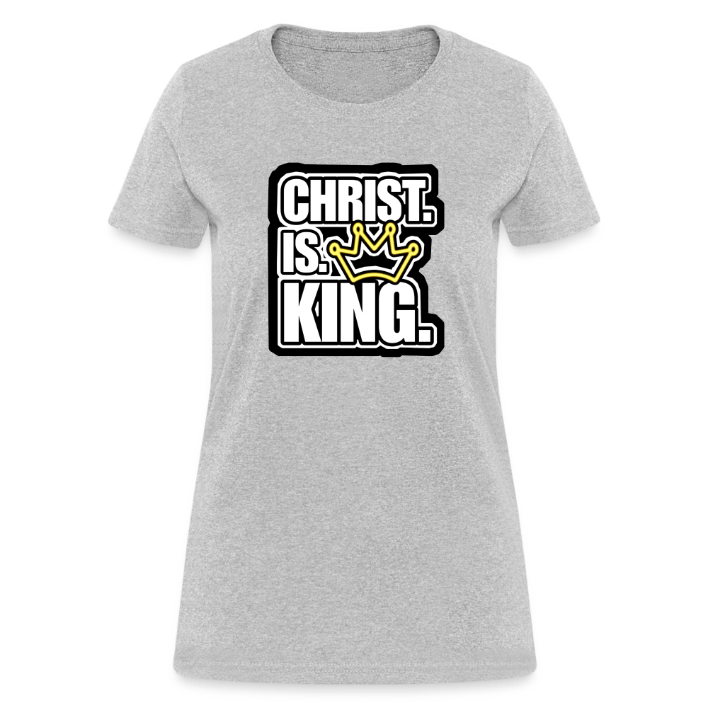 CHRIST IS KING CROWN Women’s T-shirt - BAD GOYS CLUB