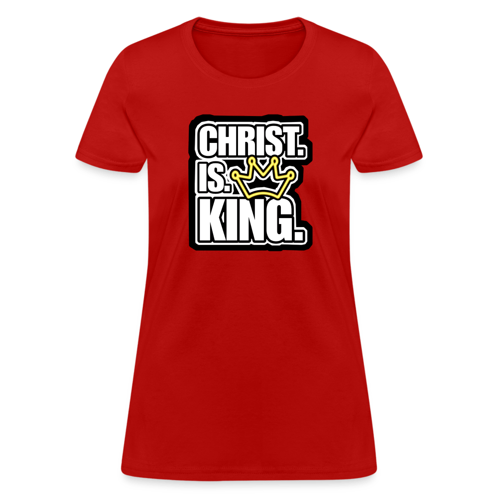 CHRIST IS KING CROWN Women’s T-shirt - BAD GOYS CLUB