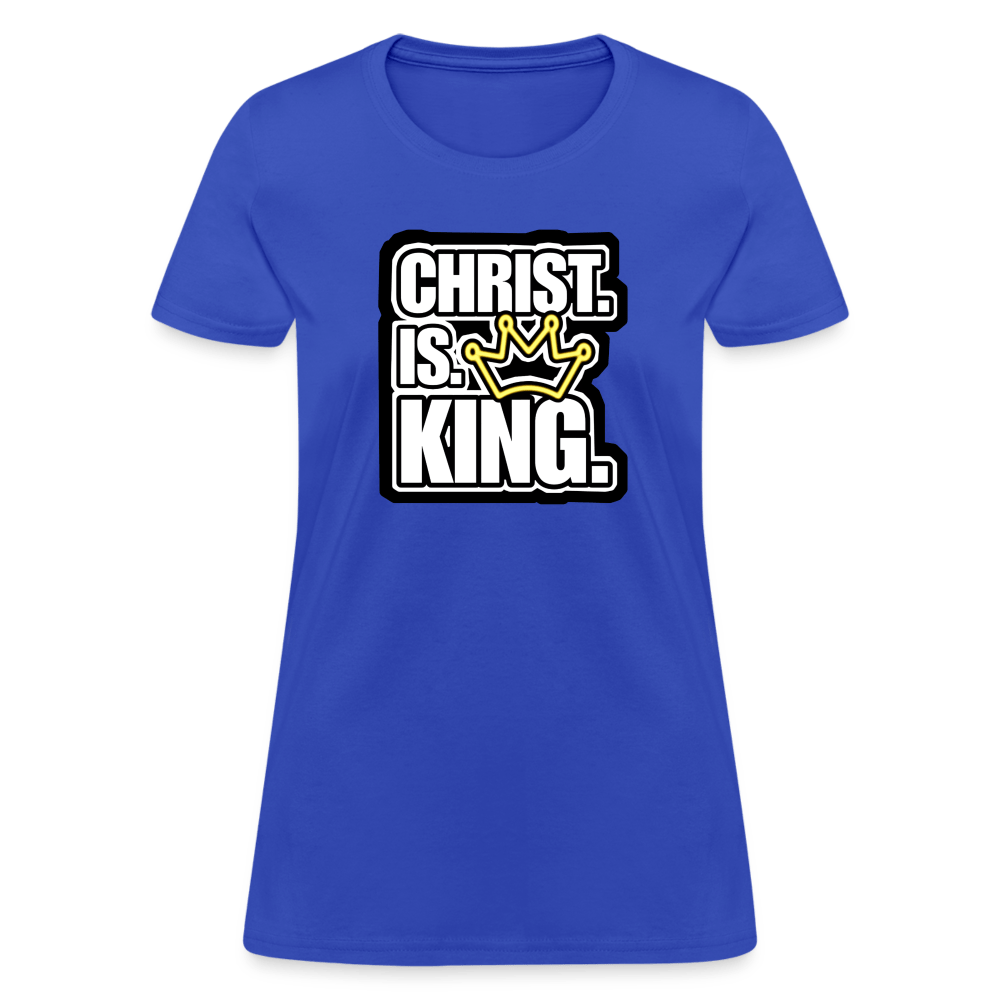 CHRIST IS KING CROWN Women’s T-shirt - BAD GOYS CLUB