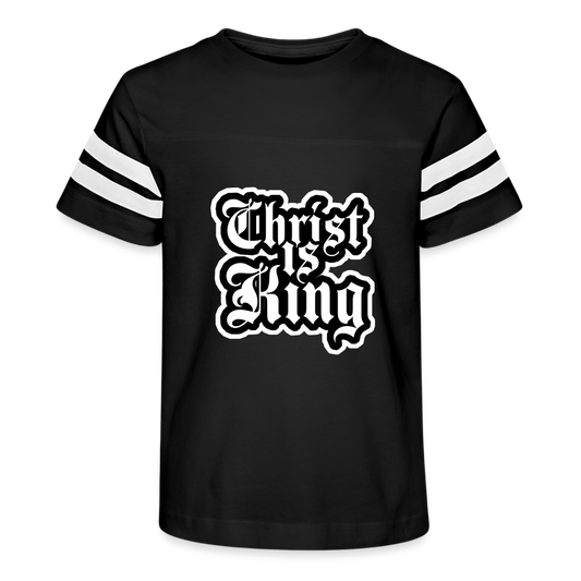 CHRIST IS KING Kids Football T - BAD GOYS CLUB