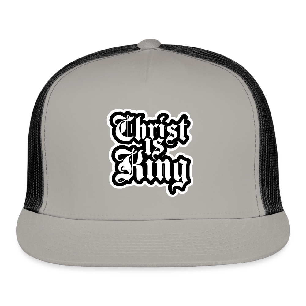 CHRIST IS KING Trucker Hat - BAD GOYS CLUB