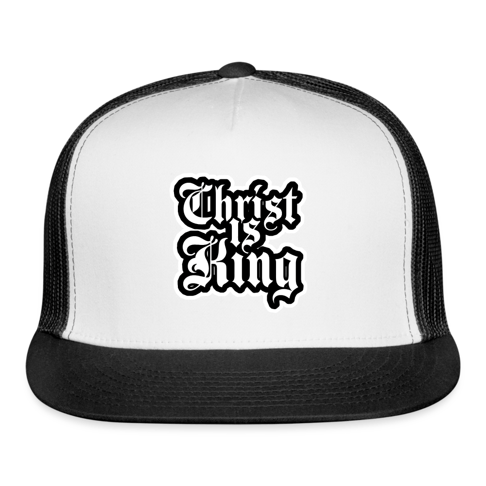 CHRIST IS KING Trucker Hat - BAD GOYS CLUB