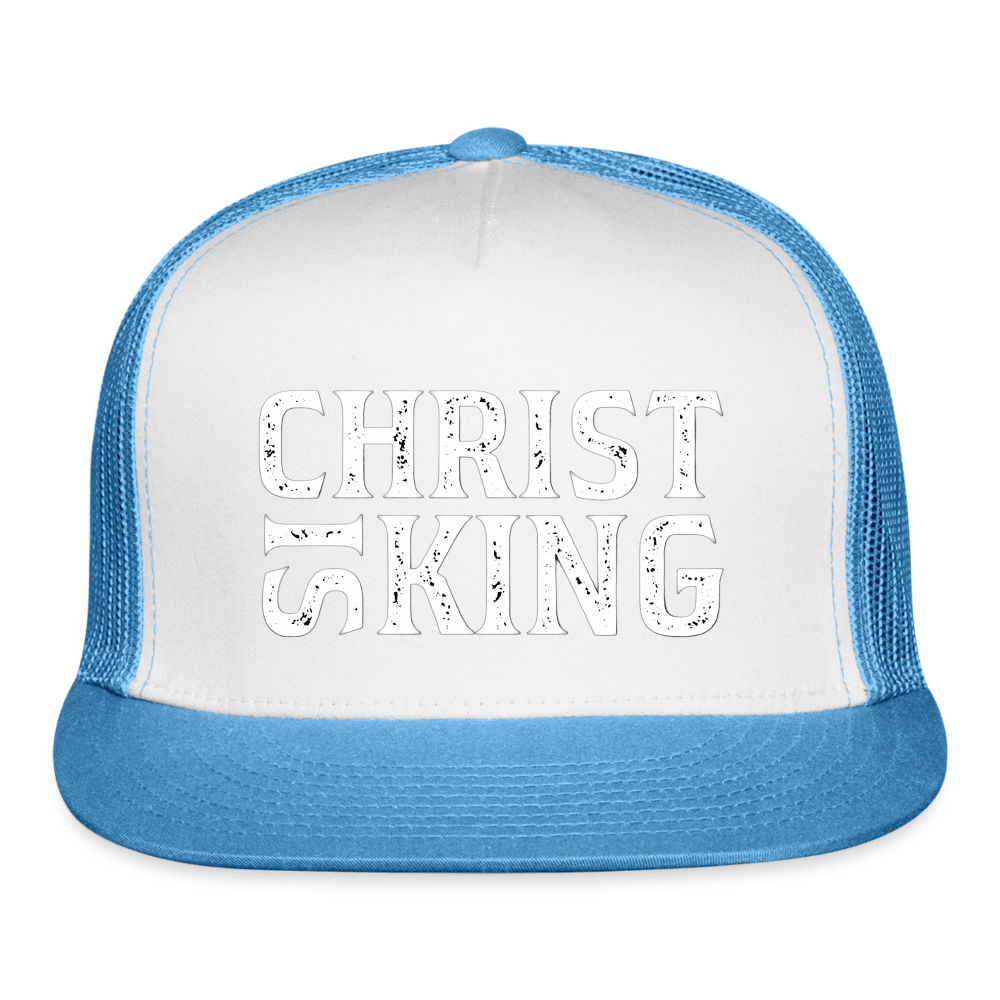 CHRIST IS KING Trucker Hat - BAD GOYS CLUB