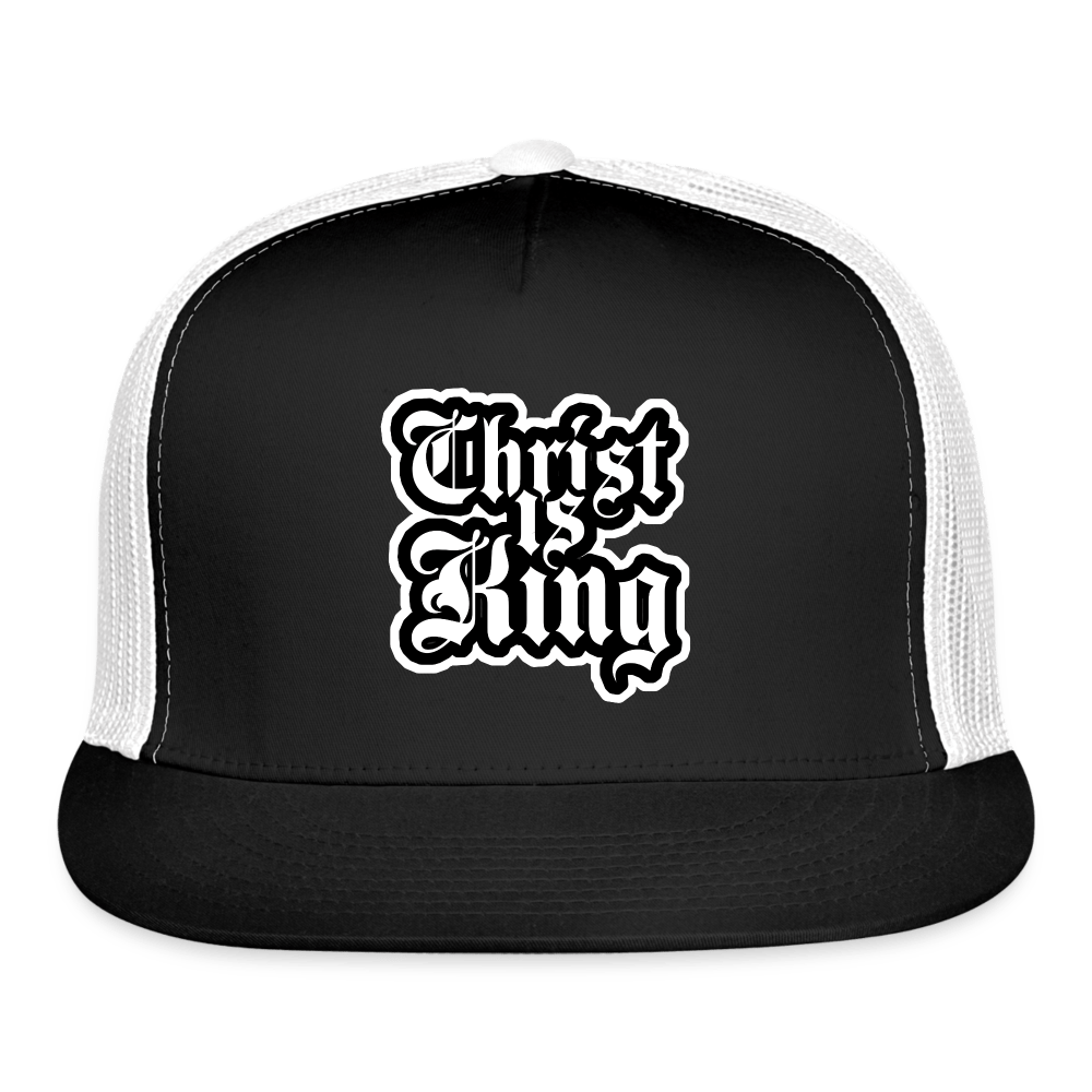 CHRIST IS KING Trucker Hat - BAD GOYS CLUB