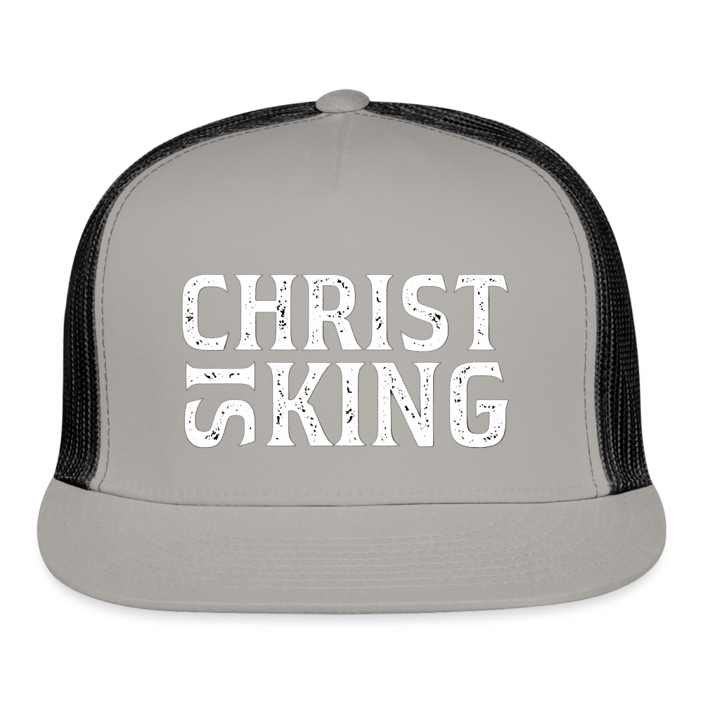 CHRIST IS KING Trucker Hat - BAD GOYS CLUB