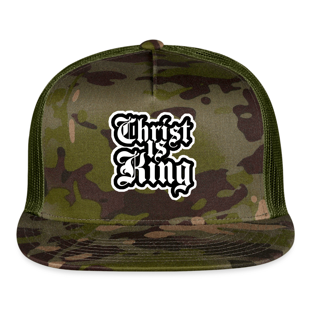 CHRIST IS KING Trucker Hat - BAD GOYS CLUB