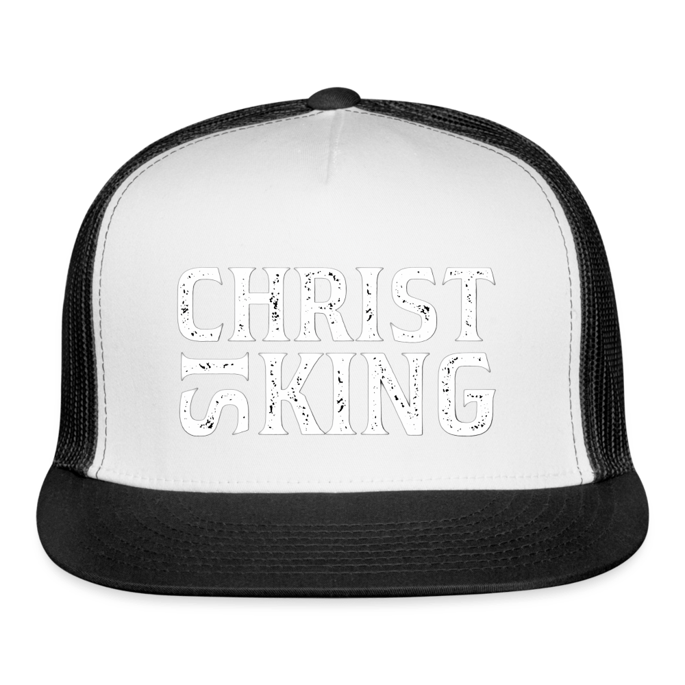 CHRIST IS KING Trucker Hat - BAD GOYS CLUB