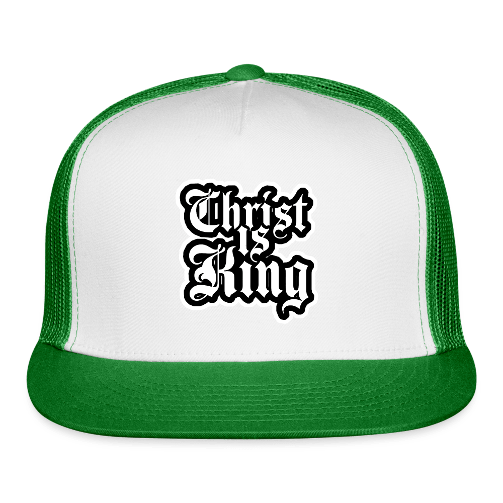 CHRIST IS KING Trucker Hat - BAD GOYS CLUB