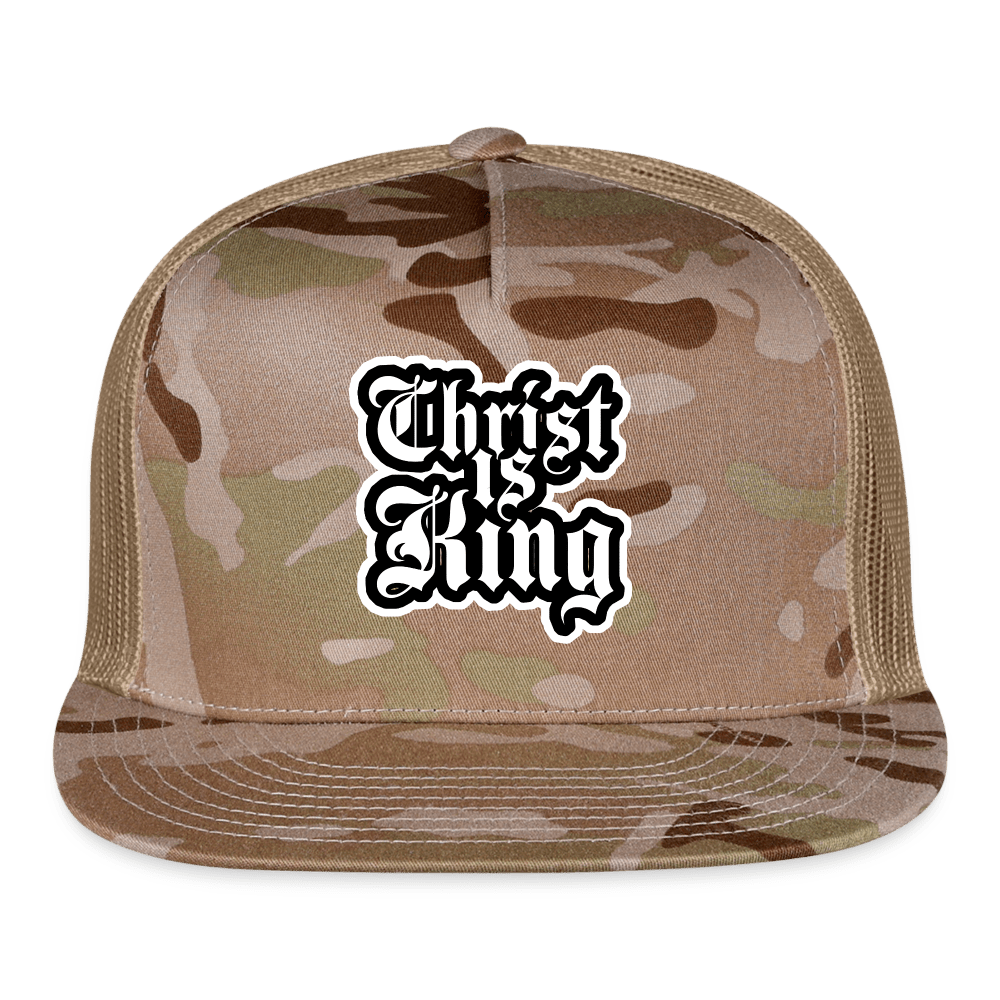 CHRIST IS KING Trucker Hat - BAD GOYS CLUB