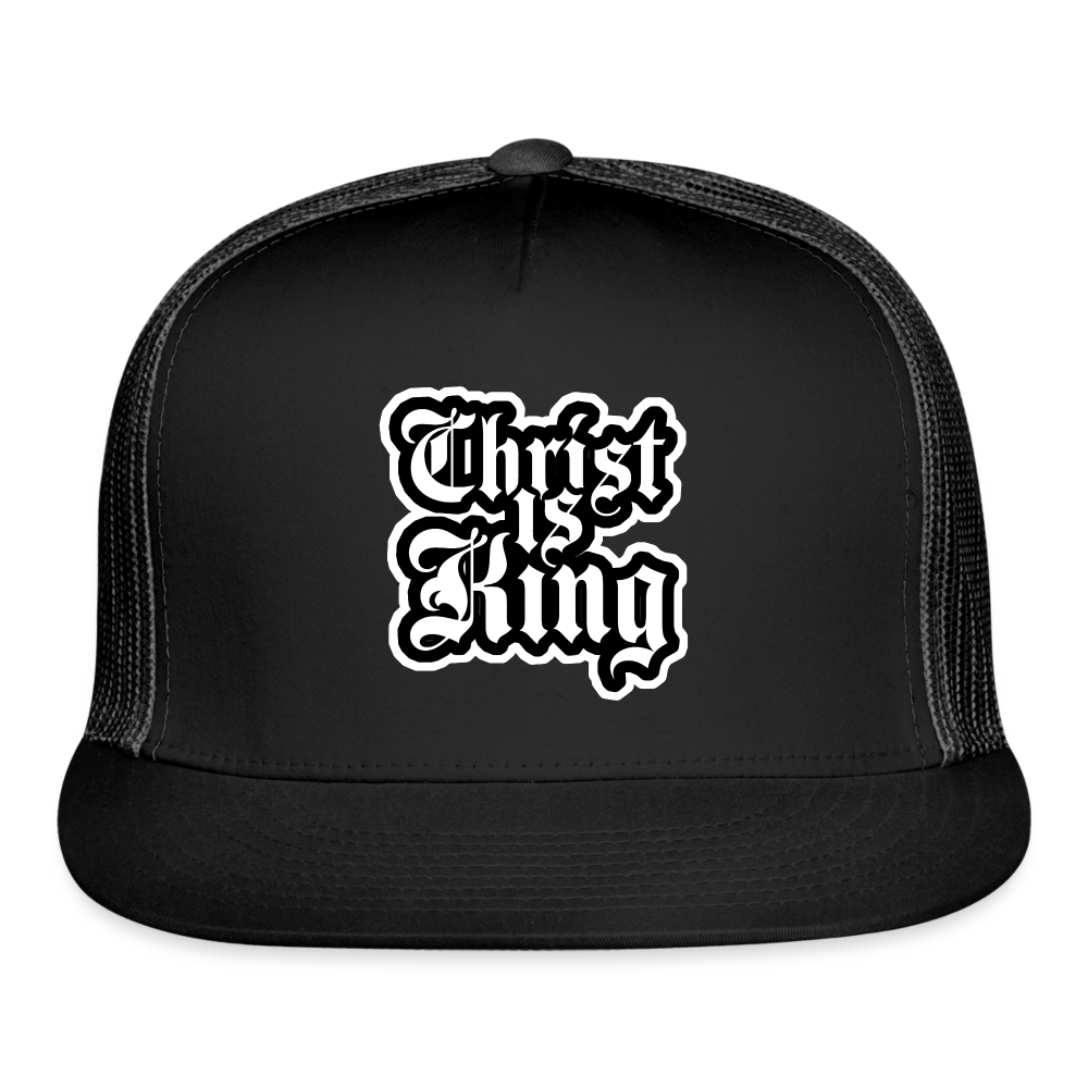 CHRIST IS KING Trucker Hat - BAD GOYS CLUB