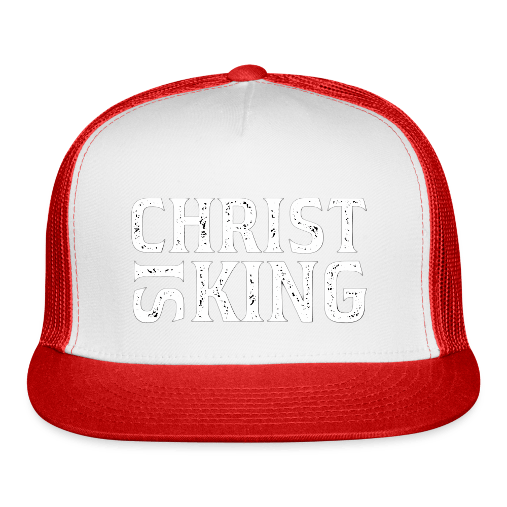 CHRIST IS KING Trucker Hat - BAD GOYS CLUB