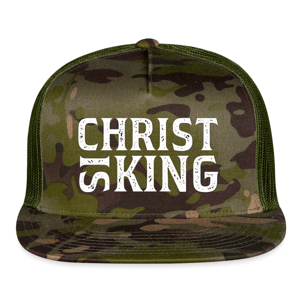 CHRIST IS KING Trucker Hat - BAD GOYS CLUB