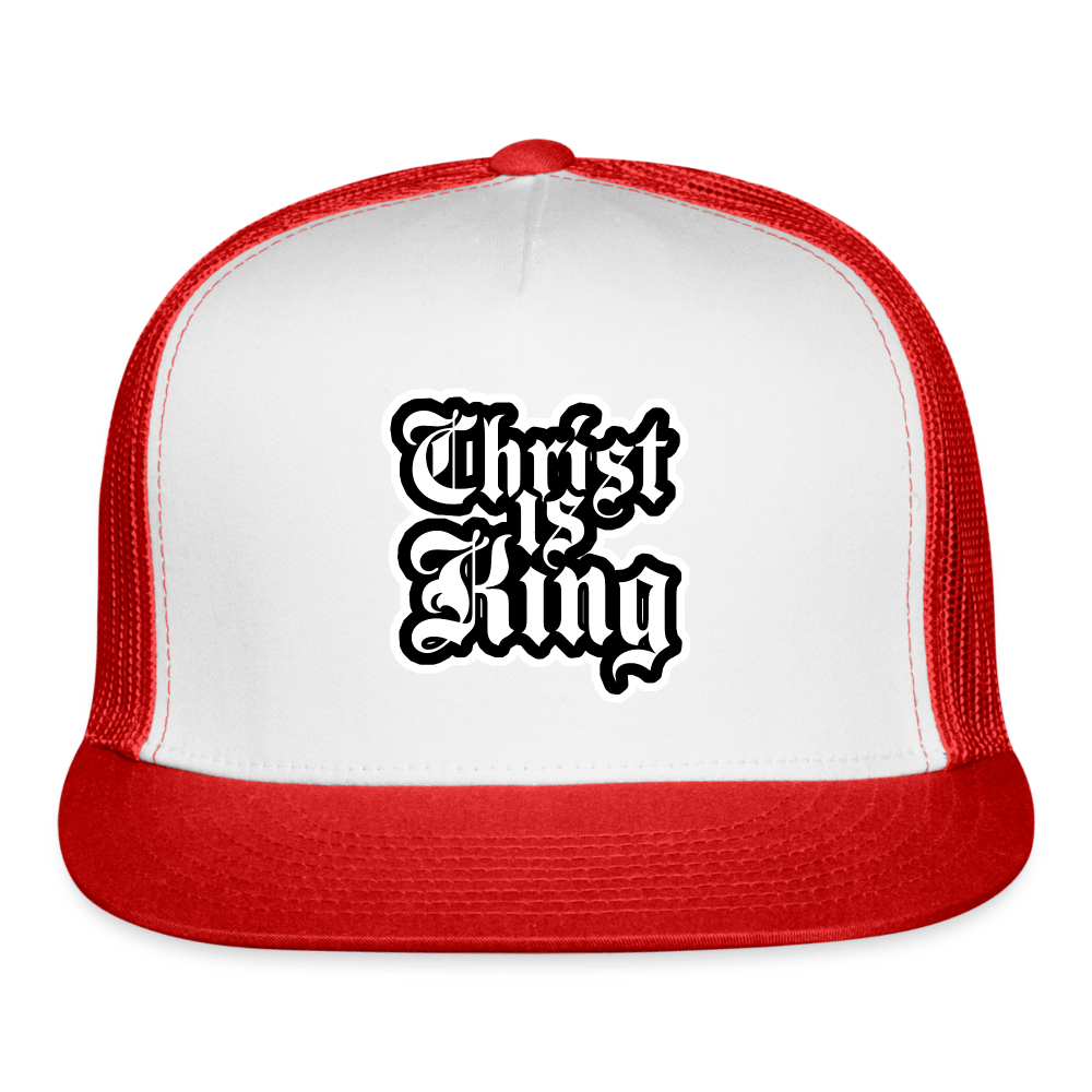 CHRIST IS KING Trucker Hat - BAD GOYS CLUB