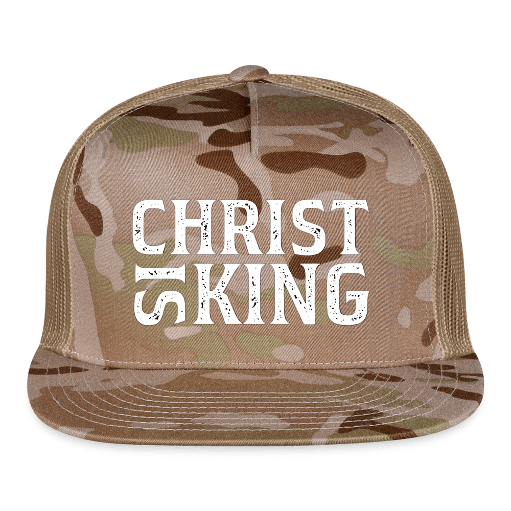 CHRIST IS KING Trucker Hat - BAD GOYS CLUB