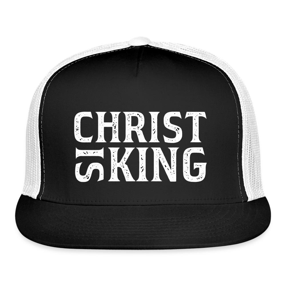 CHRIST IS KING Trucker Hat - BAD GOYS CLUB