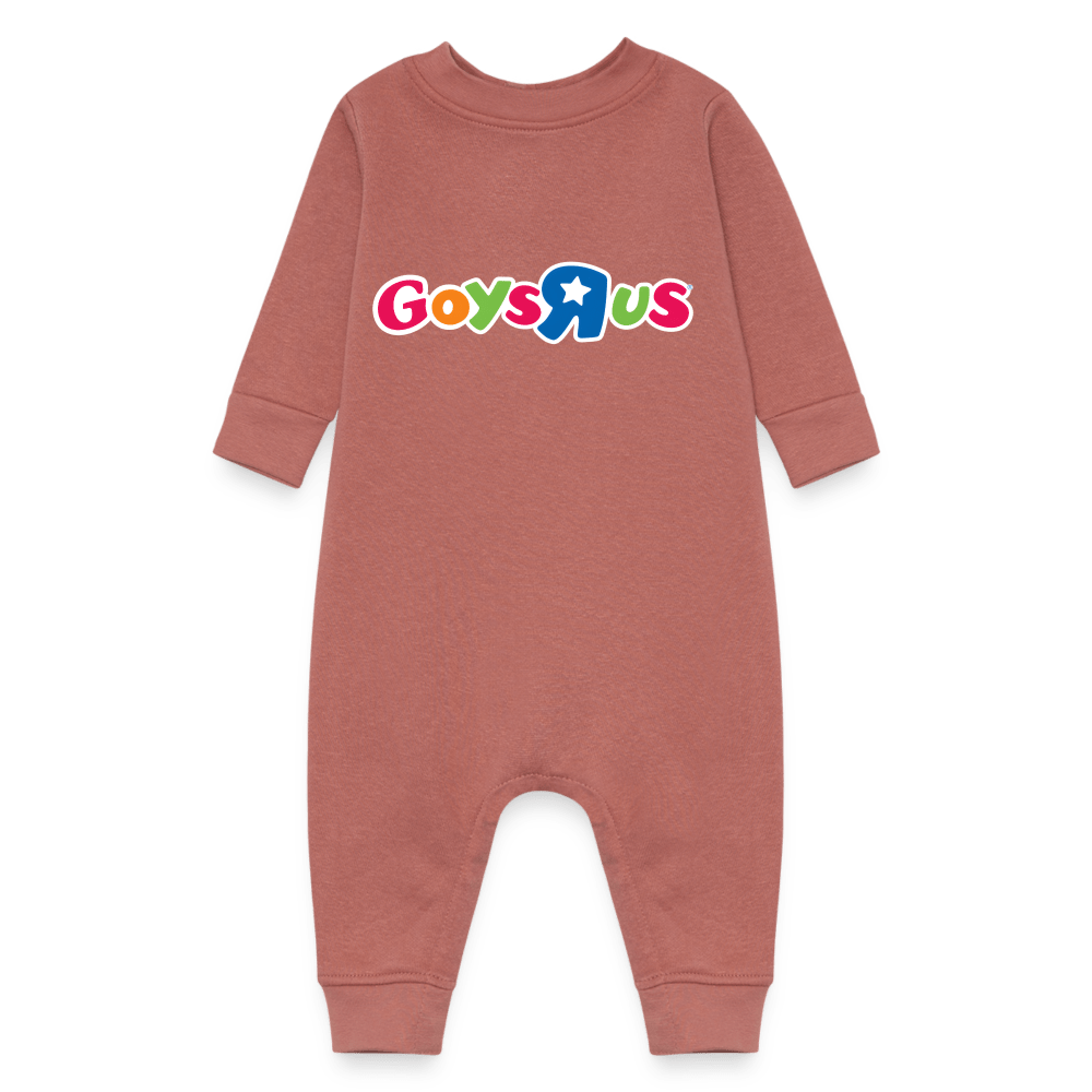 DONT WANNA GROW UP Baby Fleece One Piece - BAD GOYS CLUB