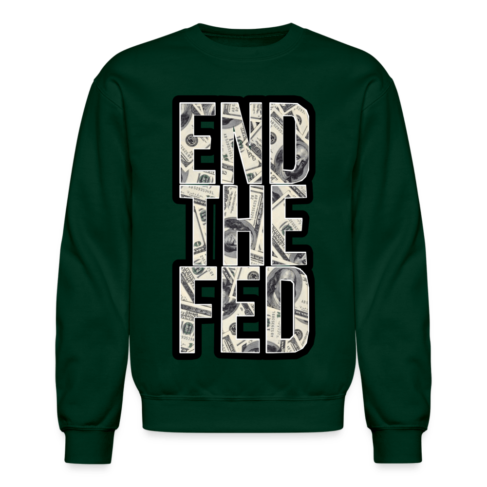 END THE FED Crewneck Sweatshirt - BAD GOYS CLUB