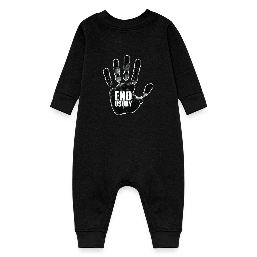 END USURY Baby Fleece One Piece - BAD GOYS CLUB