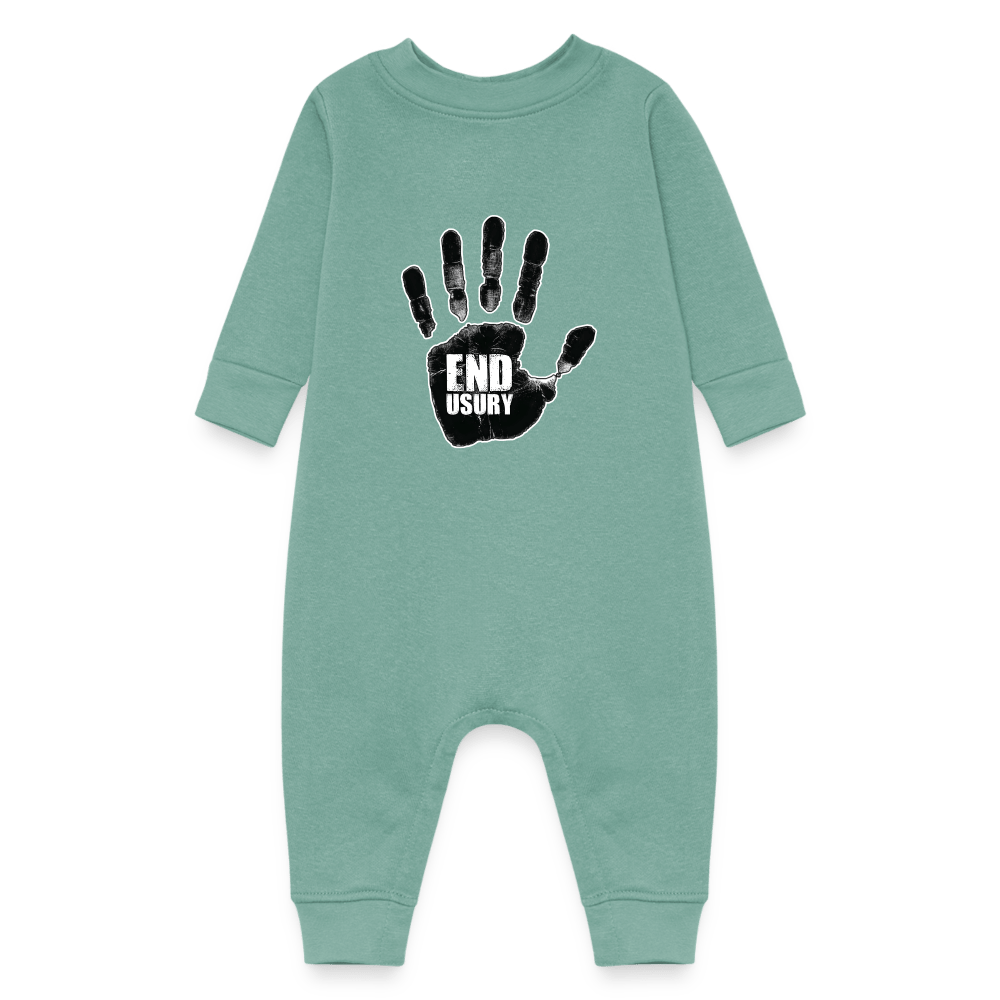 END USURY Baby Fleece One Piece - BAD GOYS CLUB