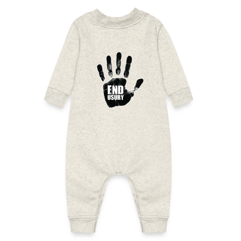 END USURY Baby Fleece One Piece - BAD GOYS CLUB