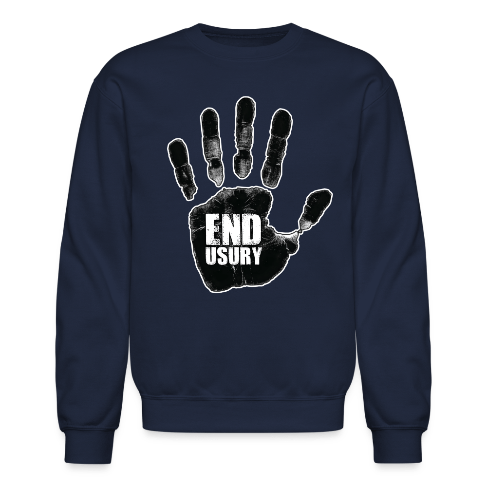 END USURY Crewneck Sweatshirt - BAD GOYS CLUB