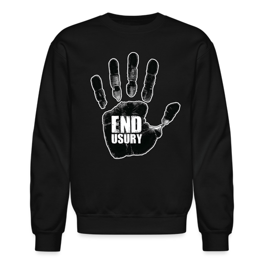 END USURY Crewneck Sweatshirt - BAD GOYS CLUB