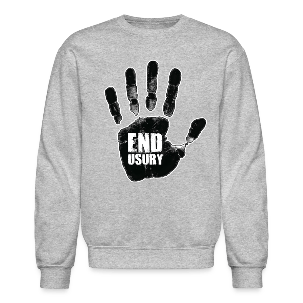 END USURY Crewneck Sweatshirt - BAD GOYS CLUB