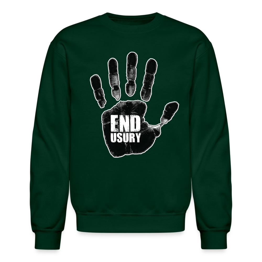 END USURY Crewneck Sweatshirt - BAD GOYS CLUB