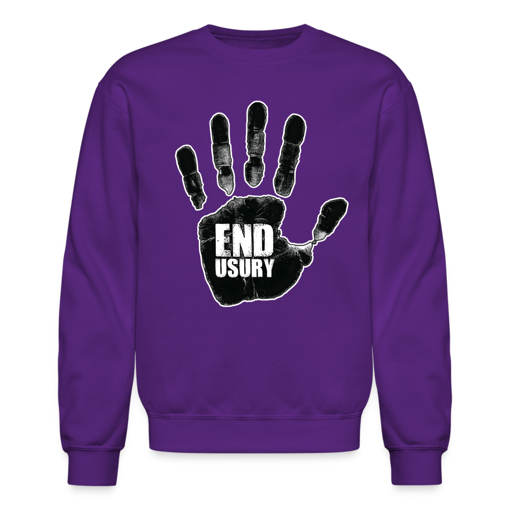 END USURY Crewneck Sweatshirt - BAD GOYS CLUB