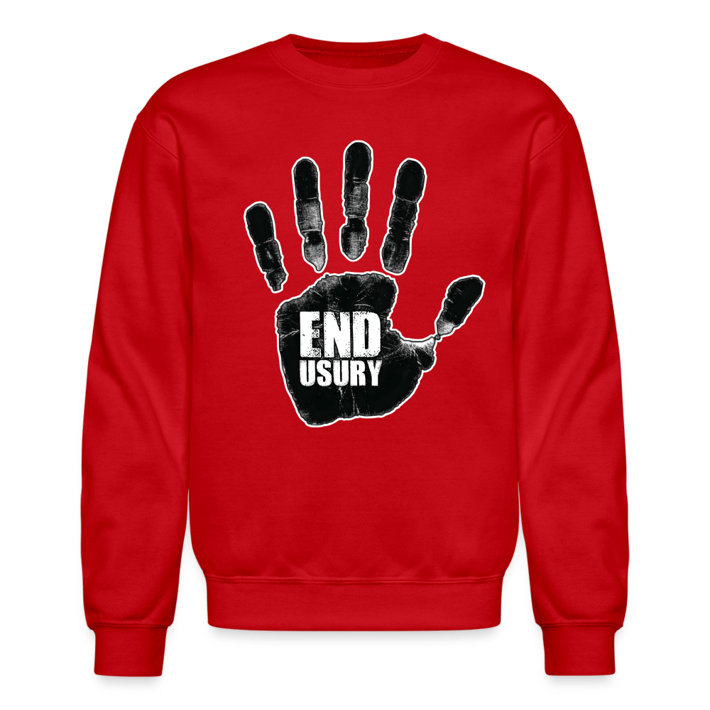 END USURY Crewneck Sweatshirt - BAD GOYS CLUB