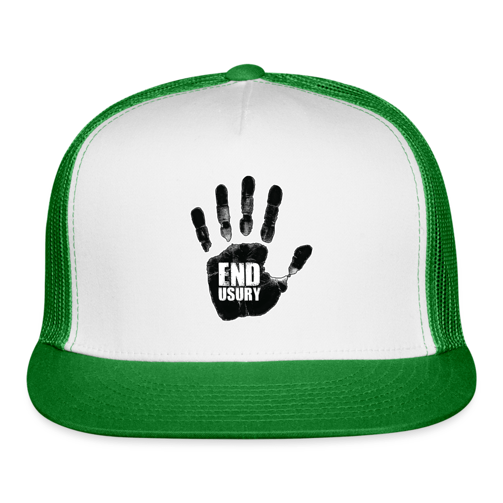 END USURY Trucker Hat - BAD GOYS CLUB