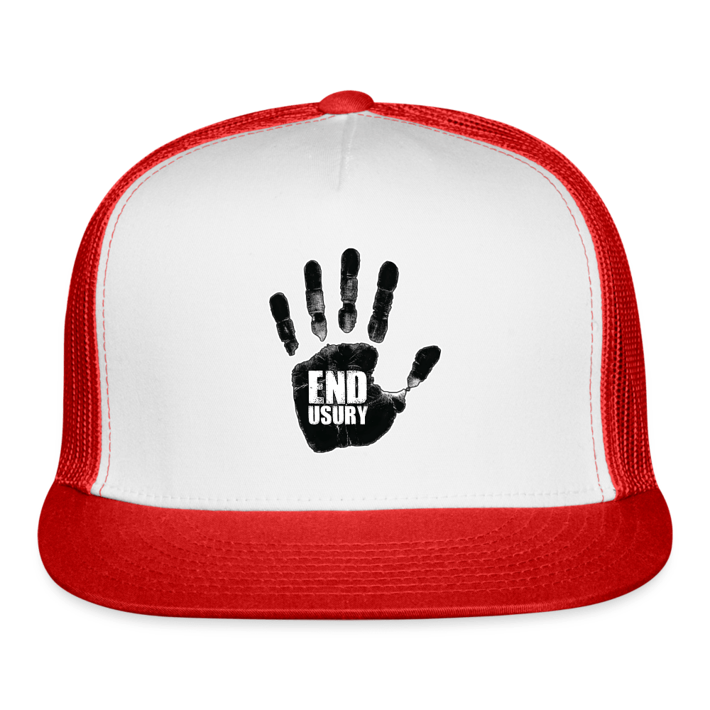 END USURY Trucker Hat - BAD GOYS CLUB