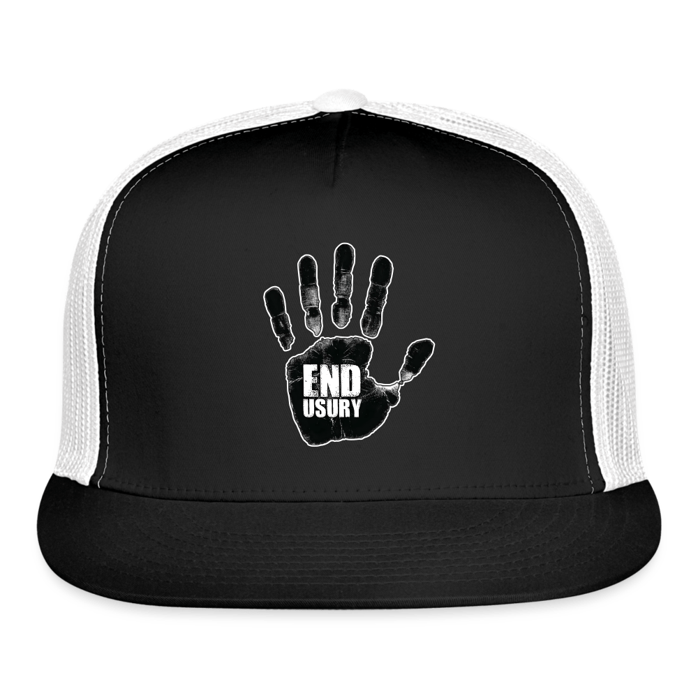 END USURY Trucker Hat - BAD GOYS CLUB